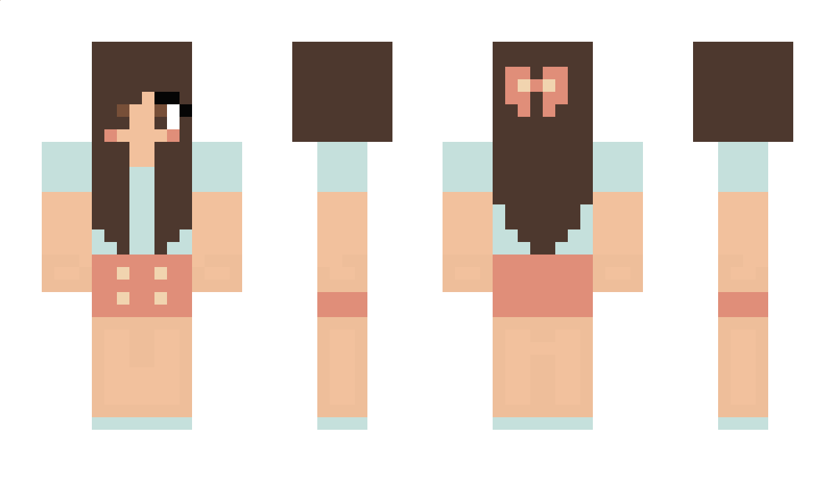 Backward Minecraft Skin