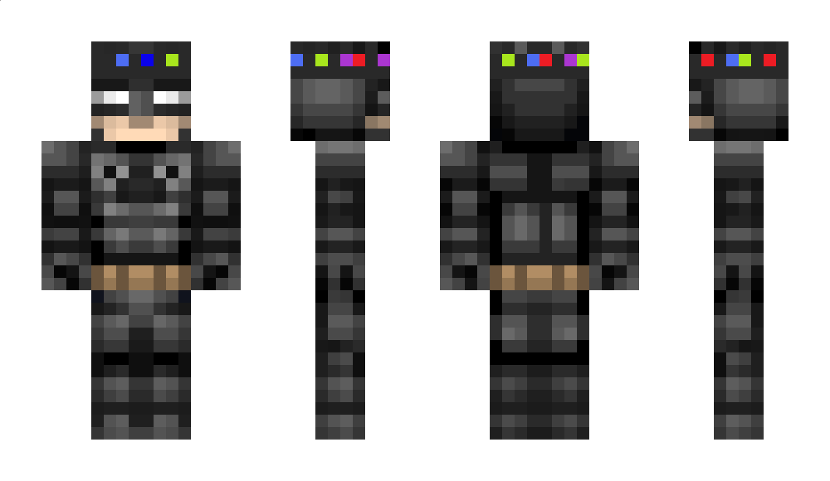 SUPERBATmanDC Minecraft Skin