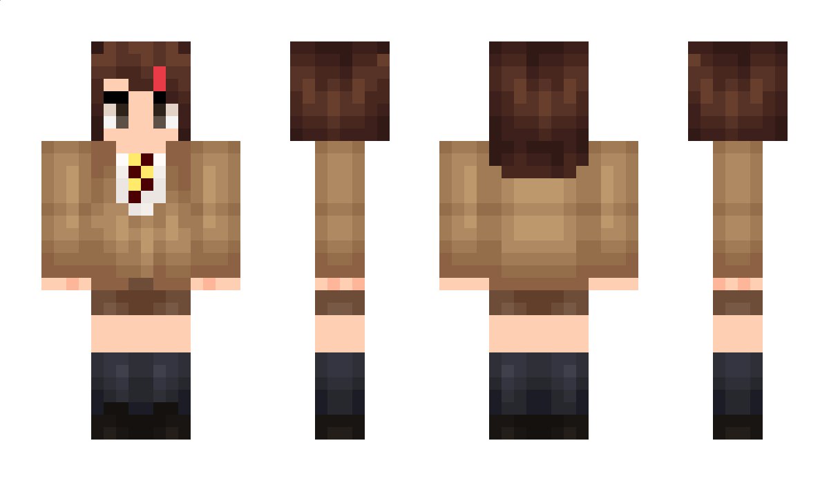 AkoSenpai Minecraft Skin